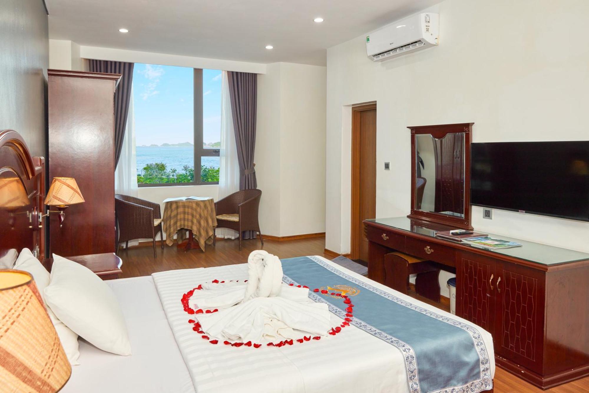 Gieng Ngoc Sea Moutain View Cat Ba Otel Dong Khe Sau Dış mekan fotoğraf