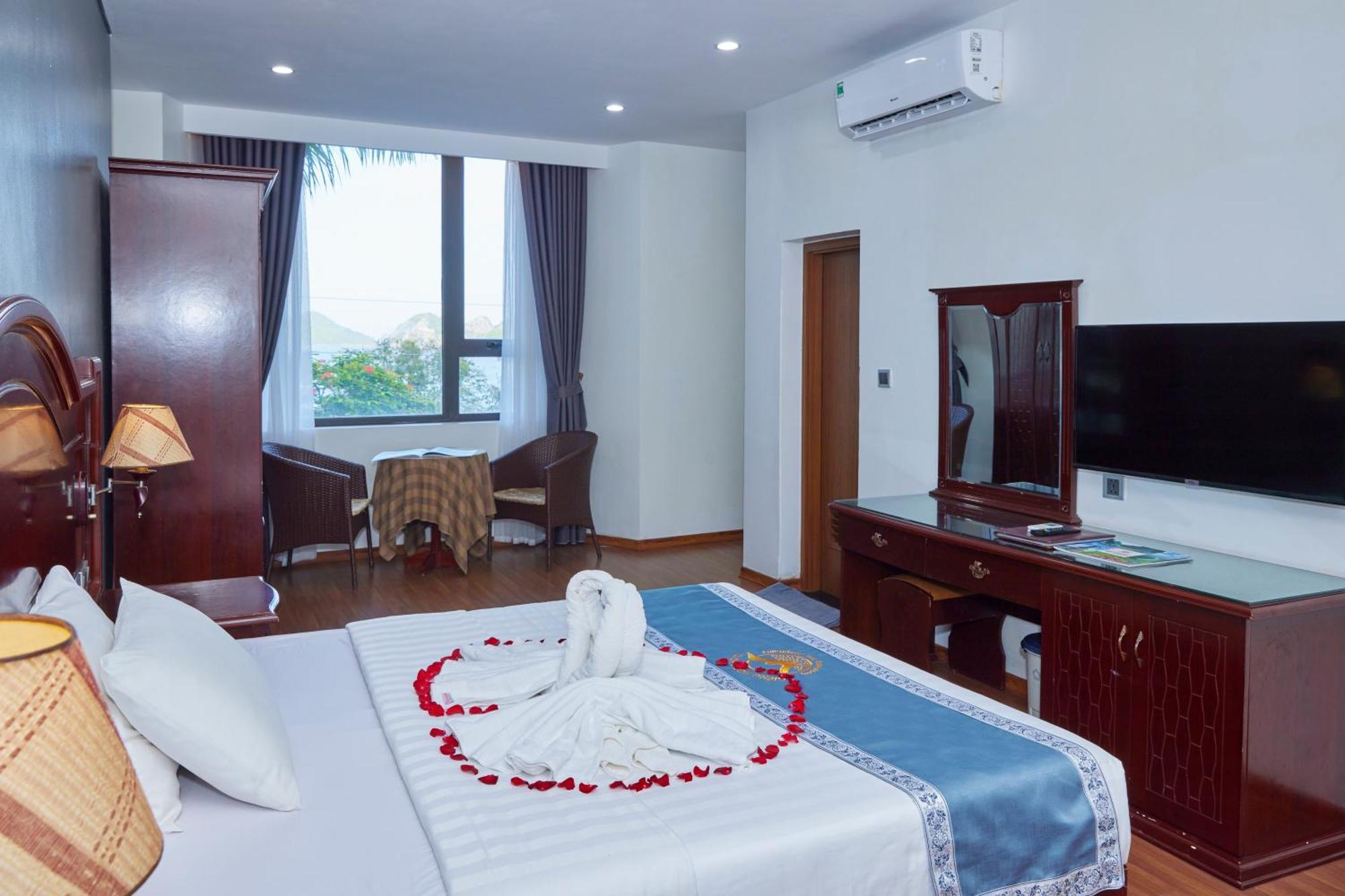 Gieng Ngoc Sea Moutain View Cat Ba Otel Dong Khe Sau Dış mekan fotoğraf